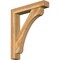 Ekena Millwork Legacy Block Rough Sawn Bracket w/ Offset Brace, Western Red Cedar, 6"W x 32"D x 38"H BKT0604X32X38LEC05RWR - alternate 1